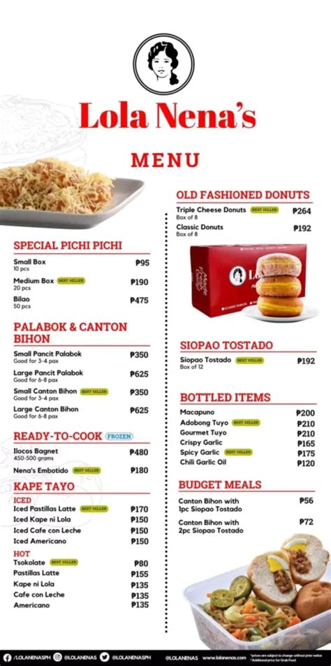 lola nena's malolos|Lola Nena’s (@lolanenasph) / Twitter.